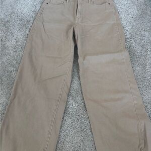 Altar'd State Tan High-Rise Casual Pants